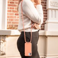 imoshion Color Backcover met afneembaar koord Apple iPhone 11 - Peach