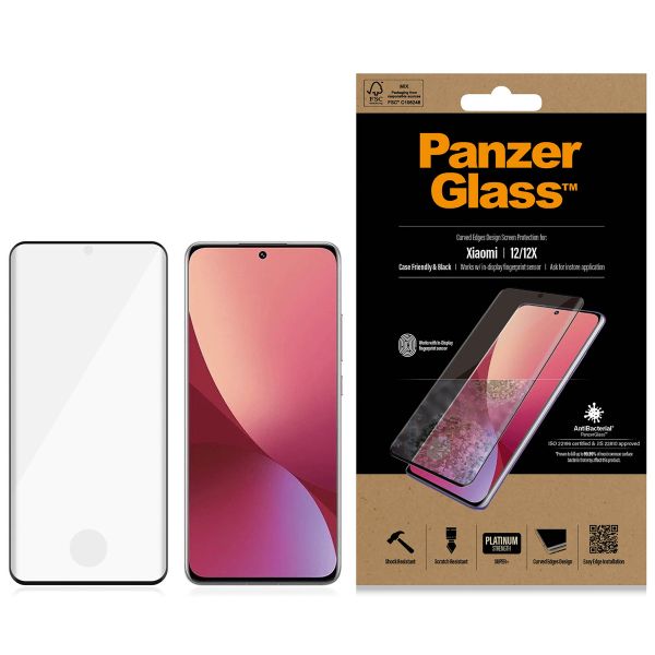 PanzerGlass Anti-Bacterial Case Friendly Screenprotector Xiaomi 12 / 12X