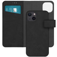 imoshion Uitneembare 2-in-1 Luxe Bookcase Apple iPhone 13 - Zwart