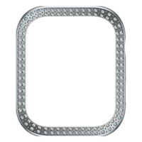 PanzerGlass Bling Bumper Apple Watch Series 10 / 11 - 42 mm - Silver