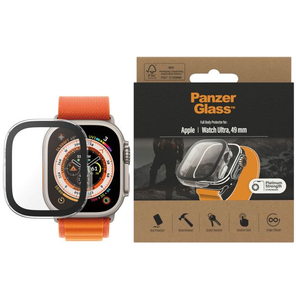 PanzerGlass Full Body Case Apple Watch Ultra - 49 mm - Transparant