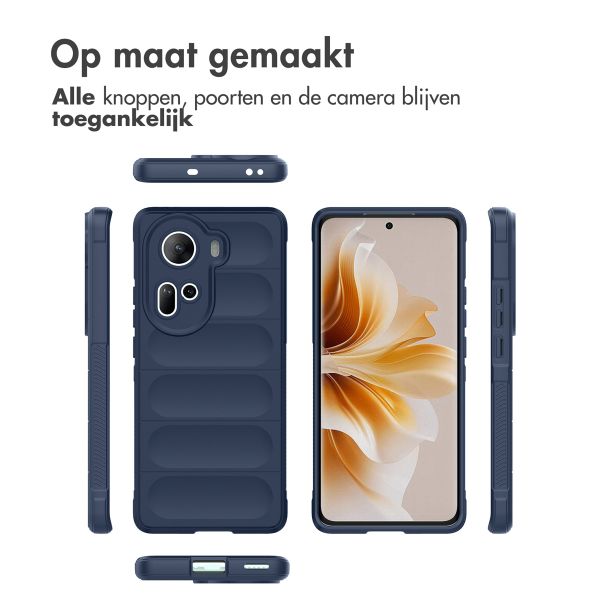 imoshion EasyGrip Backcover Oppo Reno 11 - Donkerblauw