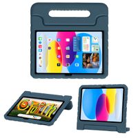 imoshion Kidsproof Backcover met handvat iPad 11 (2025) 11 inch / iPad 10 (2022) 10.9 inch - Donkerblauw