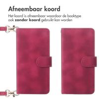 imoshion Bookcase met koord Samsung Galaxy S25 Plus - Rood