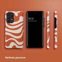 Selencia Vivid Backcover Samsung Galaxy A52(s) (5G/4G) - Dream Swirl Orange