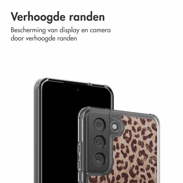 imoshion Design hoesje Samsung Galaxy S21 FE - Leopard Mood