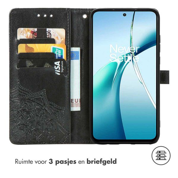 imoshion Mandala Bookcase Xiaomi Redmi Note 14 (4G) - Zwart