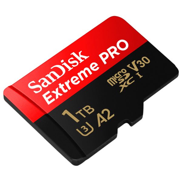 SanDisk microSD Extreme PRO - 1TB - Inclusief SD adapter en RescuePro Deluxe - UHS-I/U3/Full HD/4K UHD