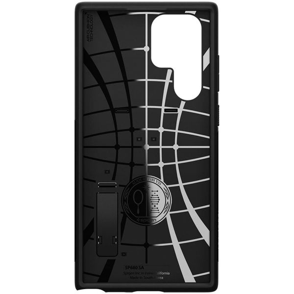 Spigen Slim Armor Backcover Samsung Galaxy S22 Ultra - Metal Slate