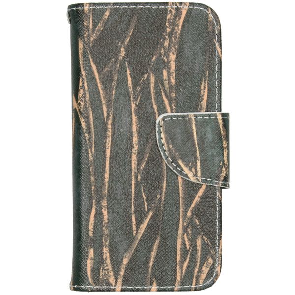 Design Softcase Bookcase iPhone 12 Mini - Wild Bladeren