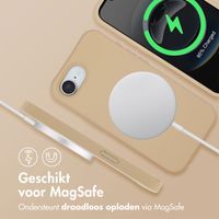 imoshion Color Backcover met afneembaar koord MagSafe Apple iPhone 16e - Nude