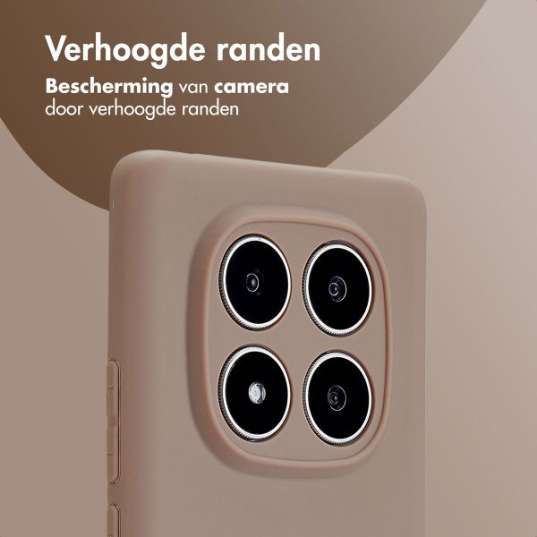 imoshion Color Backcover Xiaomi Redmi Note 14 Pro (5G) - Bruin