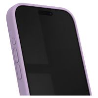 iDeal of Sweden Silicone Case met MagSafe Apple iPhone 15 Pro Max - Lavender Milk