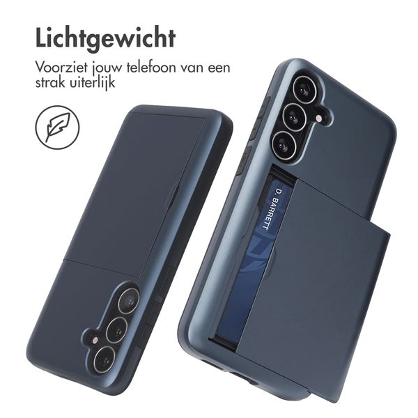 imoshion Backcover met pasjeshouder Samsung Galaxy S25 FE - Donkerblauw