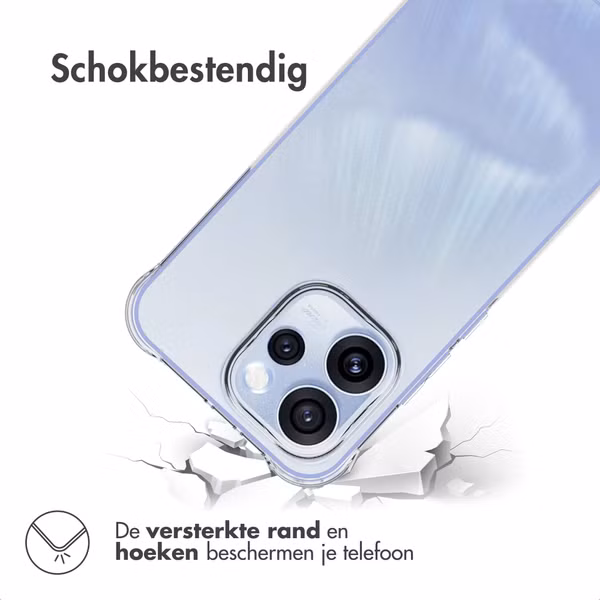 imoshion Shockproof Case Oppo Reno 15 Pro - Transparant