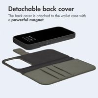 imoshion Detachable 2-in-1 Luxury Bookcase Apple iPhone 18 Pro / 17 Pro - Green
