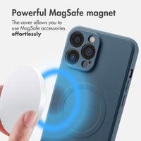 imoshion Colour Back Cover with MagSafe Apple iPhone 13 Pro Max - Dark Blue