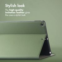 Accezz Classic Tablet Case Apple iPad 9 (2021) 10.2 inch / iPad 8 (2020) 10.2 inch / iPad 7 (2019) 10.2 inch - Green