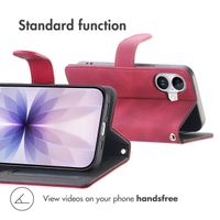 imoshion Bookcase with Strap Apple iPhone 17 - Red