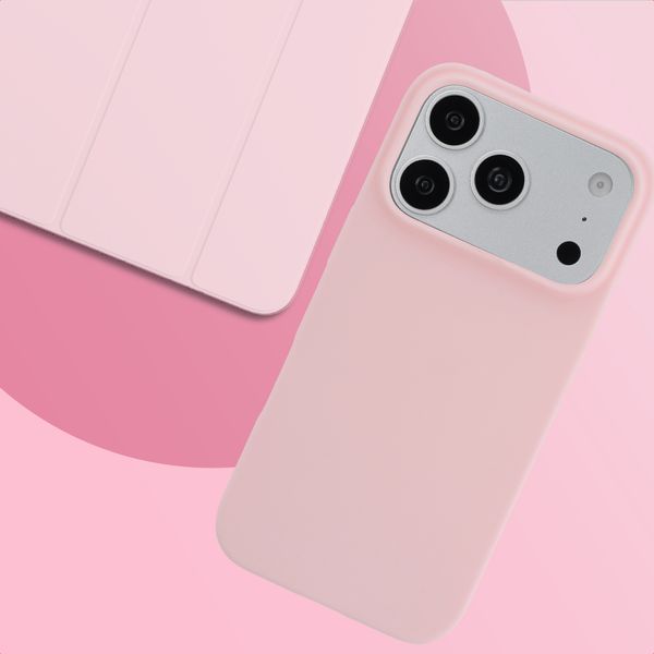 imoshion Color Backcover Apple iPhone 18 Pro / 17 Pro - Poederroze