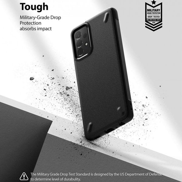 Ringke Onyx Backcover Samsung Galaxy A72 - Zwart