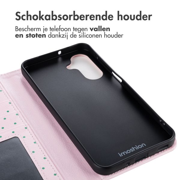 imoshion Design Bookcase Samsung Galaxy A37 (5G) - Happy Dots