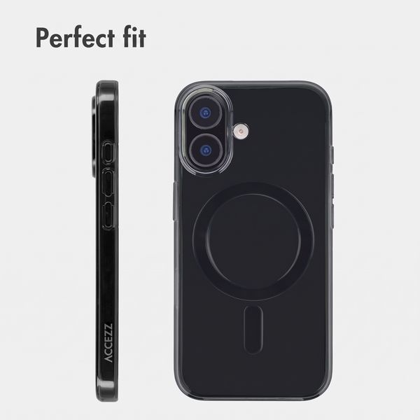 Accezz Lite Case with MagSafe Apple iPhone 16 - Smokey Clear