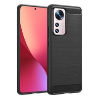 imoshion Brushed Backcover Xiaomi 12 Pro - Zwart