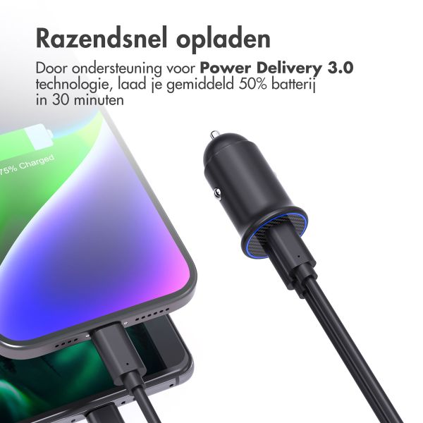 imoshion Autolader - 30 Watt snellader met 2x USB-C