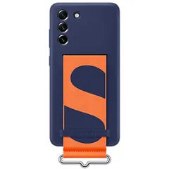 Samsung Originele Silicone Cover Strap Galaxy S21 FE - Navy