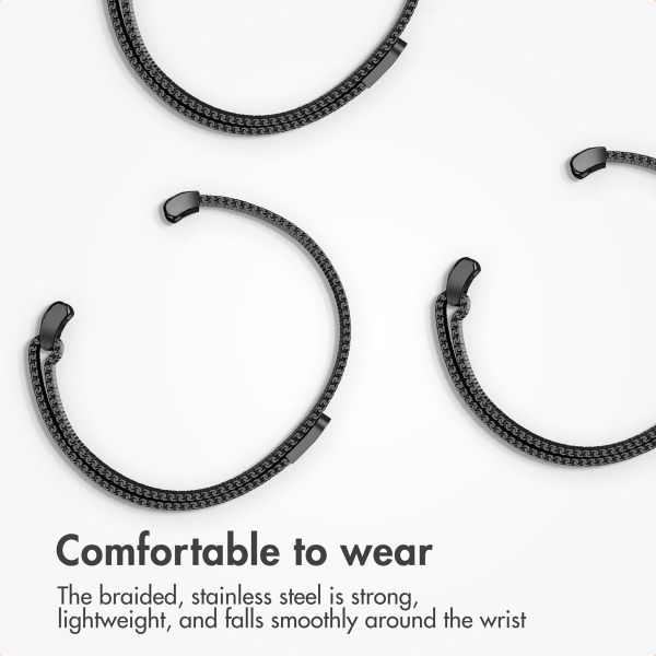 imoshion Milanese magnetic band Samsung Galaxy Watch 9 (40/44mm) / Watch 8 (40/44mm) / Classic (46mm) - Black
