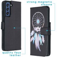 imoshion Design Softcase Bookcase Samsung Galaxy S21 FE - Dreamcatcher