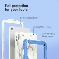 imoshion Rugged Kidsproof Back Cover Apple iPad 11 (2025) 11 inch A16 / iPad 10 (2022) 10.9 inch - Blue
