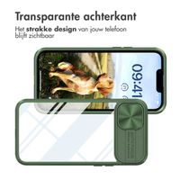 imoshion Camslider Backcover Apple iPhone 13 - Donkergroen