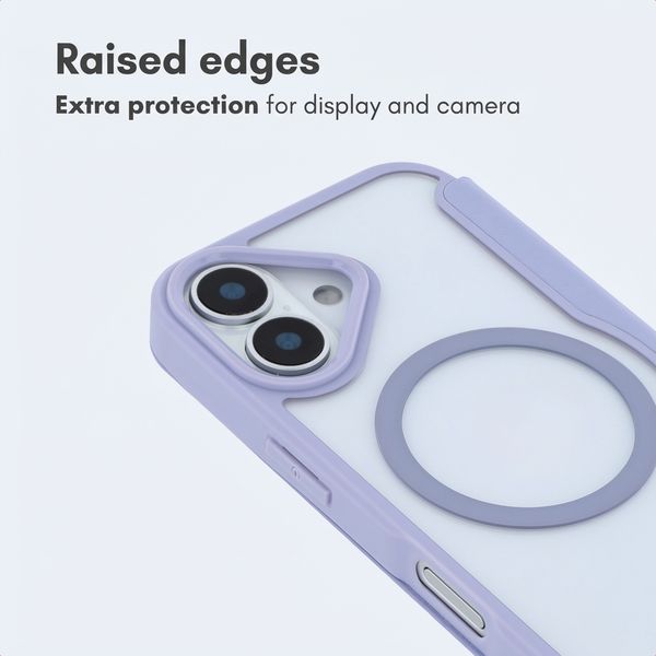 imoshion Transparent Bookcase with MagSafe Apple iPhone 17 - Lilac