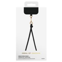 iDeal of Sweden Cord Phone Strap Universal - Telefoonkoord - Universeel - Black