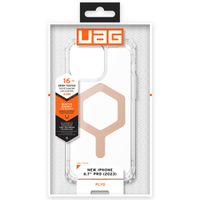 UAG Plyo Backcover Magsafe iPhone 15 Pro Max - Ice / Rosé Goud