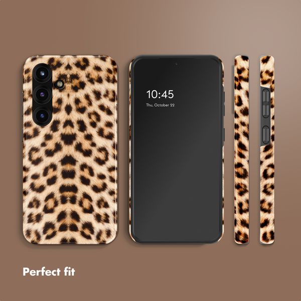 Selencia Vivid Backcover met MagSafe Samsung Galaxy S25 - Wild Leo