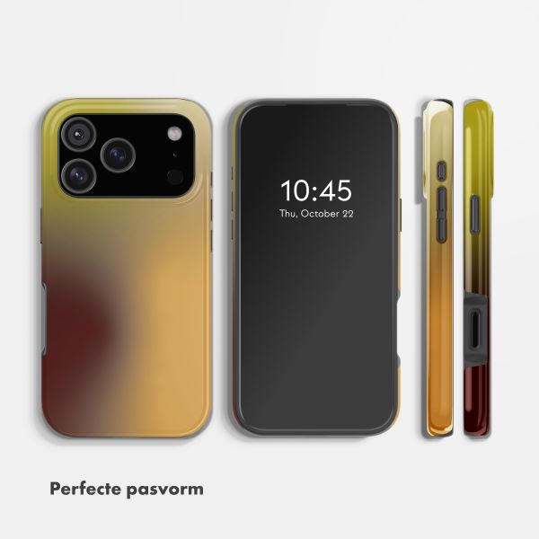 Selencia Vivid Backcover Apple iPhone 18 Pro Max / 17 Pro Max - Gradient Olive Dust