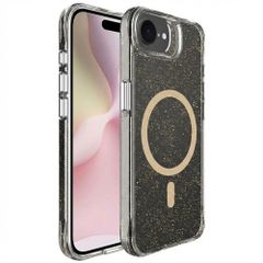 imoshion Clear Glitter Backcover met MagSafe Apple iPhone 16e - Goud