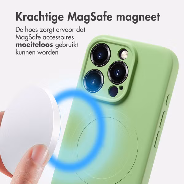 imoshion Color Backcover met MagSafe Apple iPhone 16 Pro - Groen