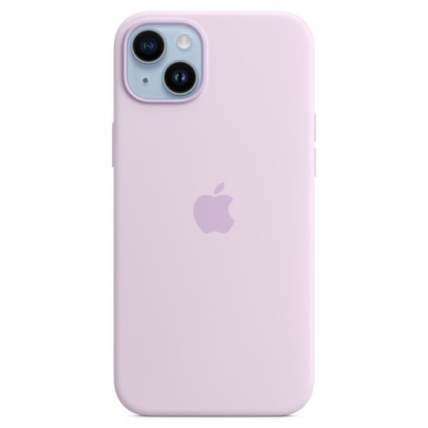 Apple Silicone Back Cover with MagSafe Apple iPhone 14 Plus - Lila