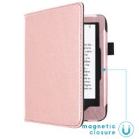 imoshion Vegan Leather Bookcase Tolino Shine 3 - Rosé Goud