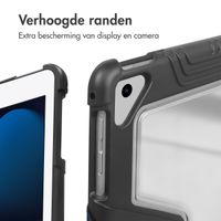 Accezz Rugged Trifold Bookcase Apple iPad 9 (2021) 10.2 inch / iPad 8 (2020) 10.2 inch / iPad 7 (2019) 10.2 inch - Donkerblauw