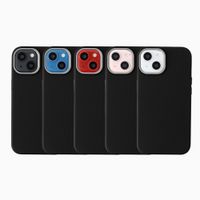 Accezz Mesh Backcover met MagSafe Apple iPhone 14 / 13 - Zwart