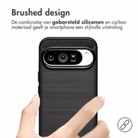 imoshion Brushed Backcover Google Pixel 10 Pro - Zwart