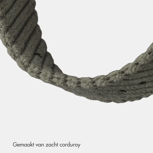 imoshion Corduroy bandje Apple Watch | 38/40/41/42 mm - Groen