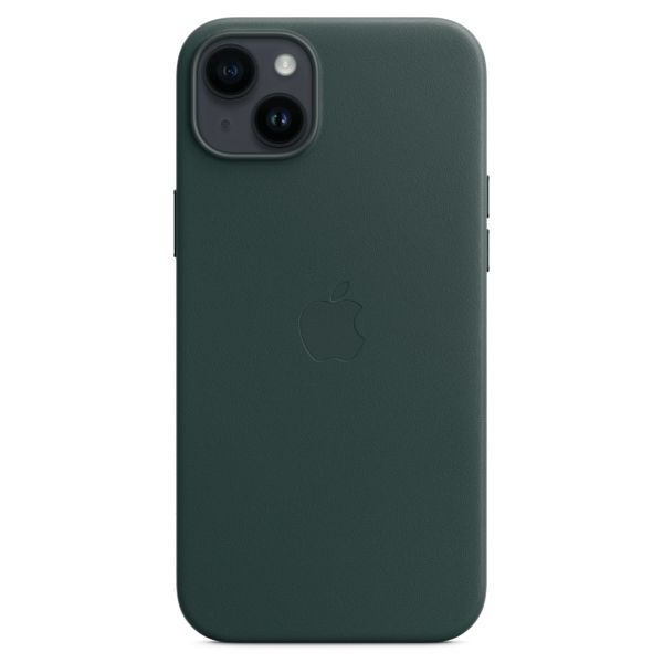 Apple Leather Backcover MagSafe iPhone 14 Plus - Forest Green