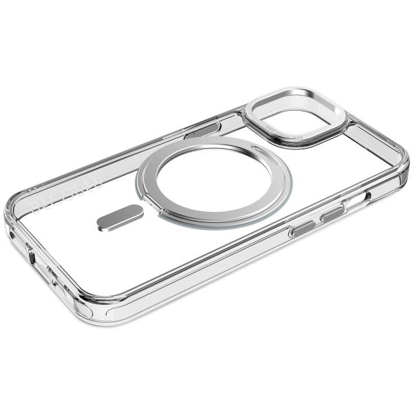 Decoded Clear Stand Backcover MagSafe iPhone 15 - Transparant