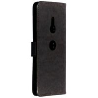imoshion Klavertje Bloemen Bookcase Sony Xperia XZ3 - Zwart
